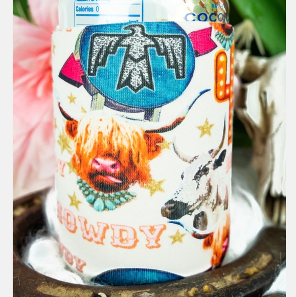 Other - 💙🤍🧡 CLOSET CLOSING - FINAL PRICE! Set Of 2 Neoprene Drink Coozies